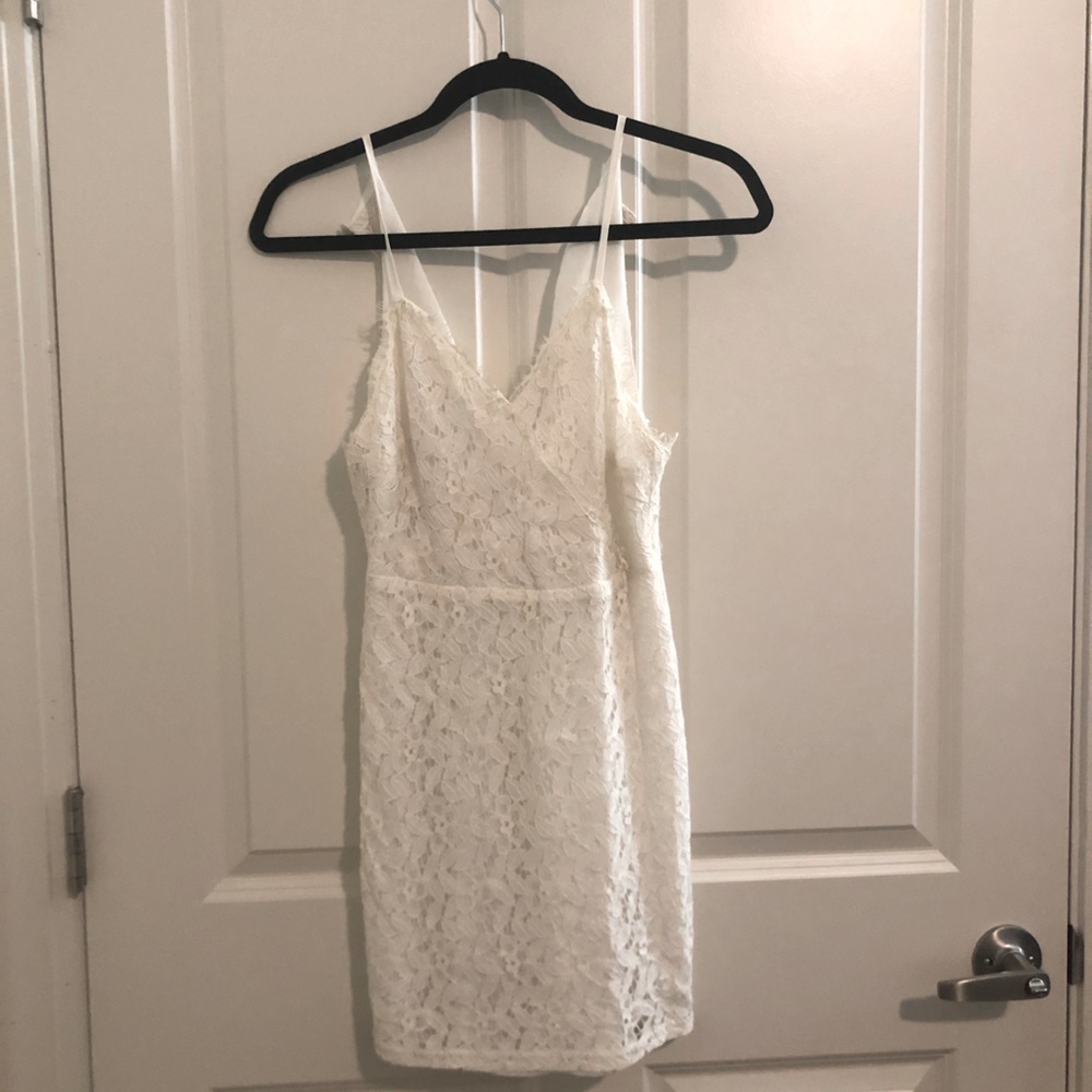 Urban Outfitters White Lace Dress